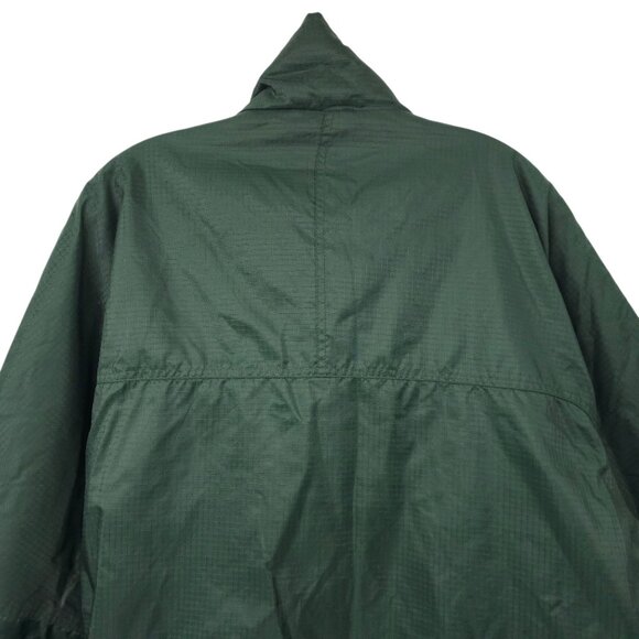 J.Crew Windbreaker Oarsman Jacket Mens M 90s Y2K Full Zip Nylon Rain Coat Anorak - Picture 15 of 16